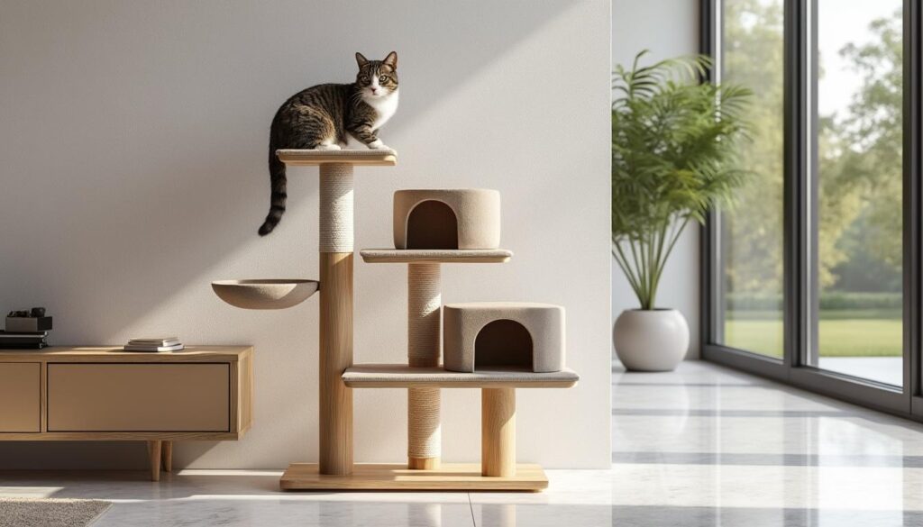 découvrez comment choisir un arbre à chat design qui s'intègre parfaitement à un intérieur moderne, alliant esthétique et confort pour votre félin.