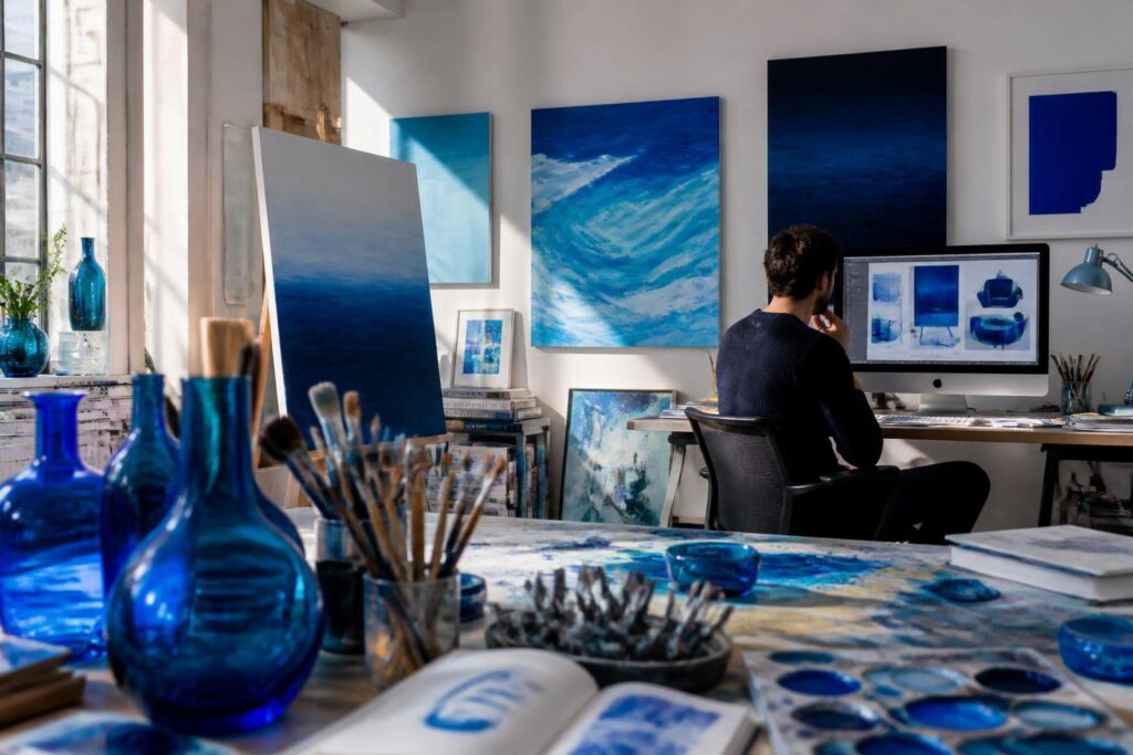 découvrez pourquoi la couleur bleu fascine artistes et designers, son impact émotionnel et son utilisation unique dans leurs créations.