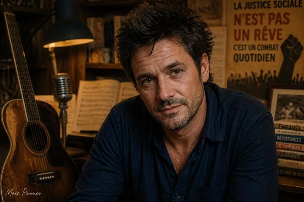 découvrez le portrait de marc pannier, un artiste singulier dont la musique se mêle à un engagement profond, alliant passion et créativité.