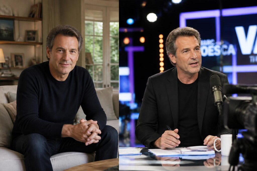 découvrez la vie privée discrète de marc toesca et son parcours remarquable dans le monde médiatique. un équilibre entre intimité et carrière sous les projecteurs.
