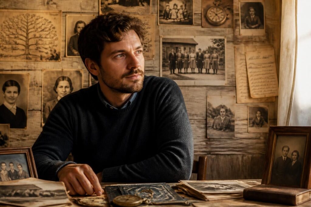 découvrez l'histoire fascinante des origines familiales de matthieu hocque et les secrets qui se cachent derrière son parcours.