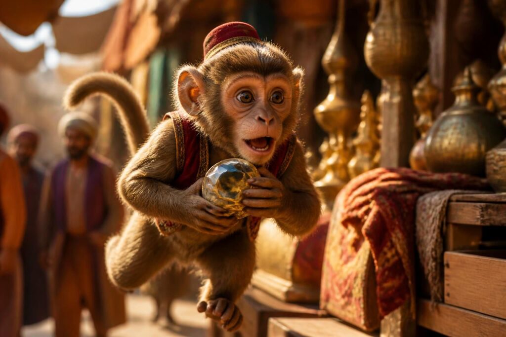 découvrez abu disney, le compagnon fidèle et espiègle d'aladdin, un personnage emblématique et incontournable de l'univers disney.