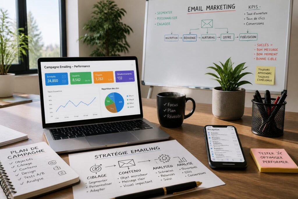 découvrez nos conseils, exemples pratiques et tarifs pour réussir vos campagnes d'emailing et maximiser l'engagement de vos prospects.