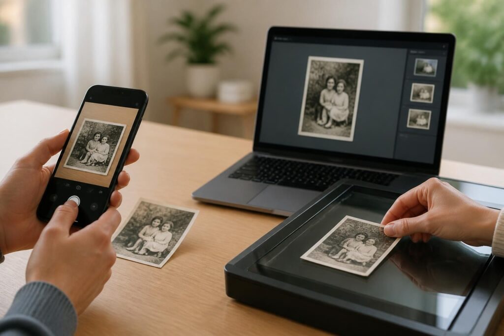 apprenez à scanner facilement vos photos avec un smartphone ou un ordinateur grâce à nos conseils pratiques et simples à suivre.