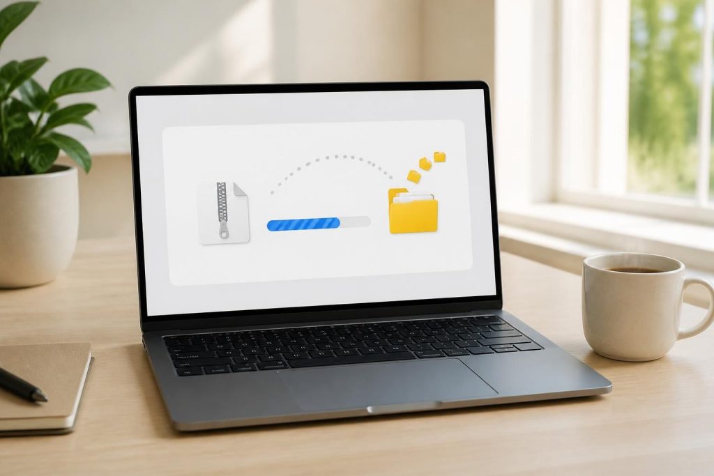 Décompresser un fichier zip en ligne gratuitement sans logiciel
