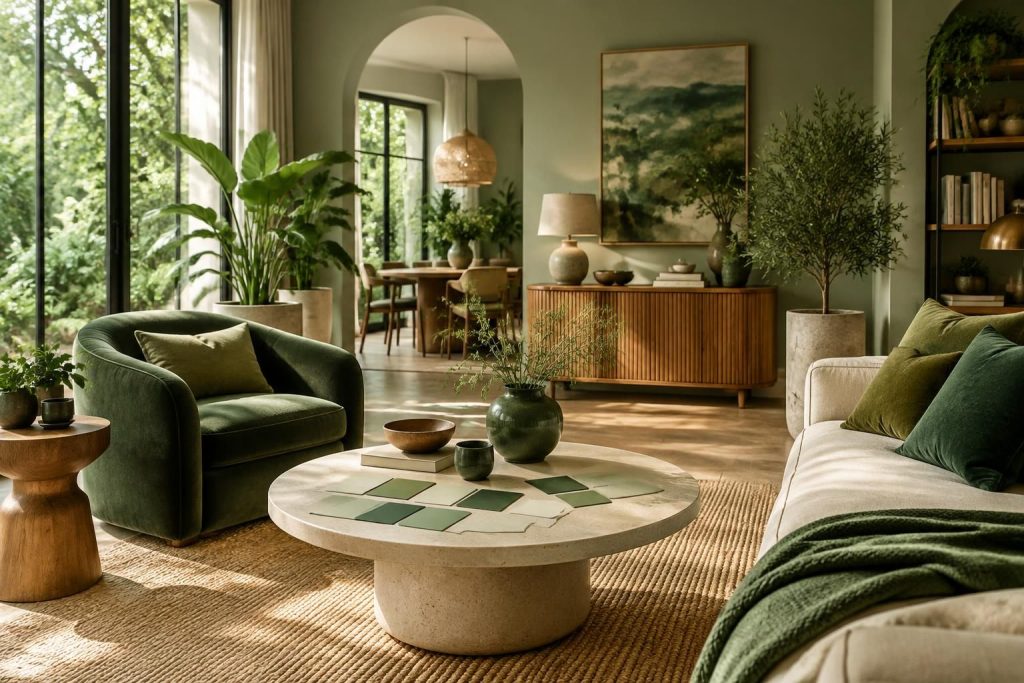 Couleur vert : nuances, significations et inspirations déco